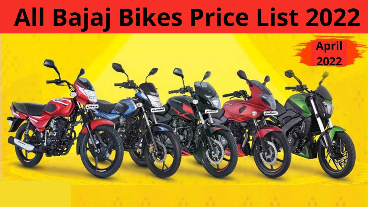Bajaj Bikes Price List: देश की दूसरी सबसे बड़ी बाइक निर्माता कंपनी बजाज की सभी बाइक की प्राइज लिस्ट