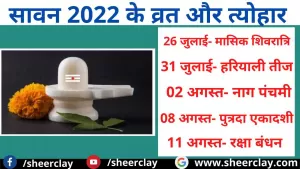 Sawan 2022:  सावन 2022 महीने में पड़ने वाले प्रमुख त्योहार, जानते हैं कब होंगे नाग पंचमी, तीज, रक्षाबंधन