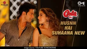 वरुण और सारा की अपकमिंग मूवी कुली नंबर 1 का नया गाना 'हुस्न है सुहाना' यूट्यूब पर हुआ रिलीज